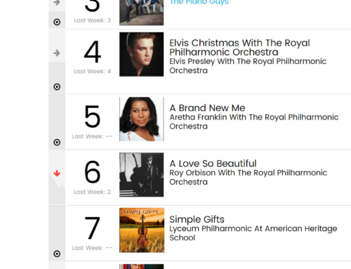 Simple Gifts Album Debut at No. 7